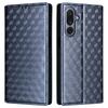 For Samsung Galaxy M36 5G Case Wallet Rhombus Imprinted Leather Phone Cover