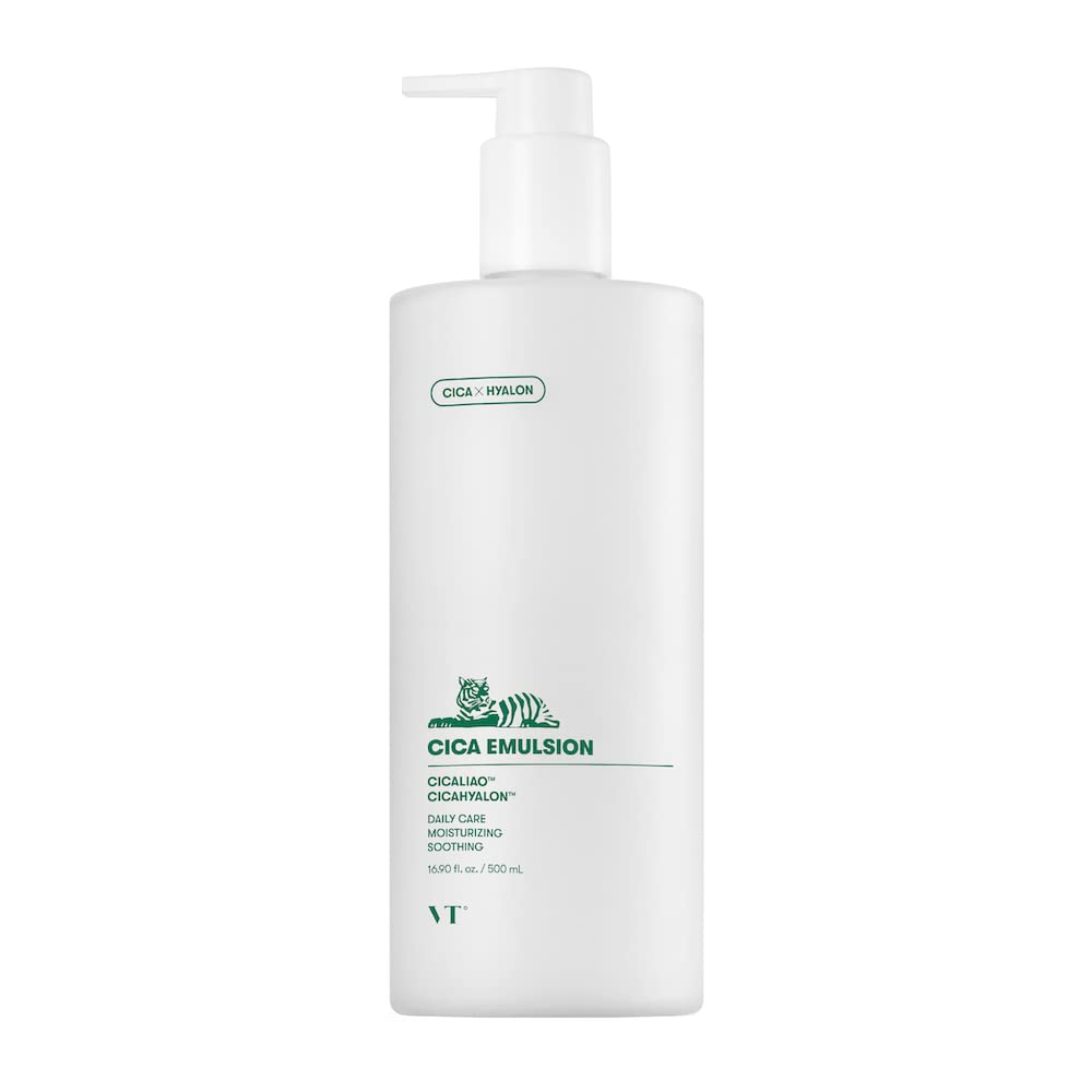 VTCOSMETICS Cica Skin 6 for Sensitive and Dry Moisturizing Korean CICA Cica Emulsion Emulsion, Types, Skin, Lotion, Emulsion, Cosmetics, (Large
