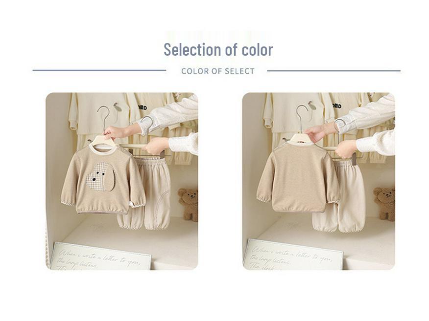 Koreanischer Stil Erster Geburtstag Baby & Kleinkind Frühling Hoodie und Jogginghosen Set