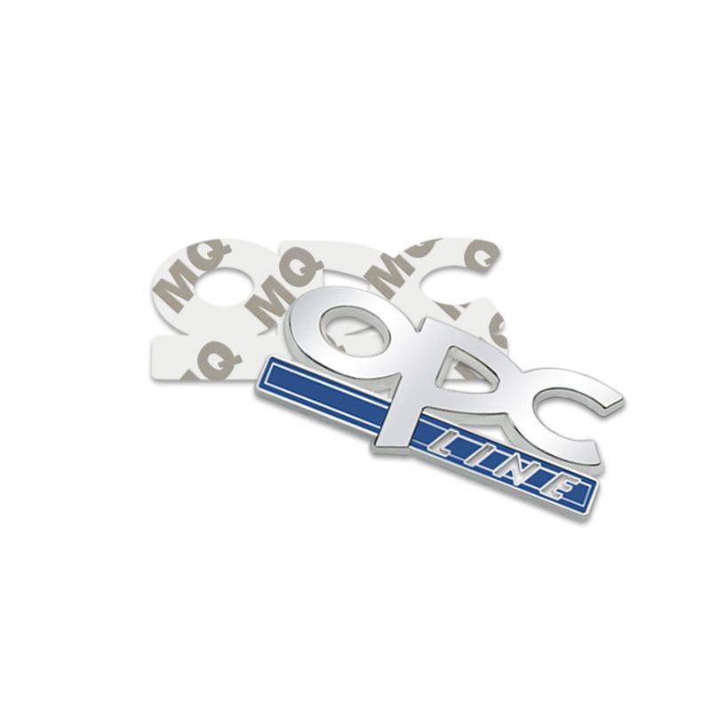 Car-Styling Metal Sticker OPC LINE Grille Emblem Badge For VAUXHALL Opel OPC Astra h g j k f Zafira a b Corsa b c d Mokkav