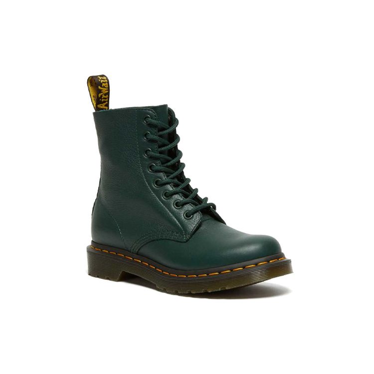 Dr. Martens 1460 Pascal Virginia Impermeabili Resistenti Stivaletti Corti Stivali Donna Verde Muschio 26902328