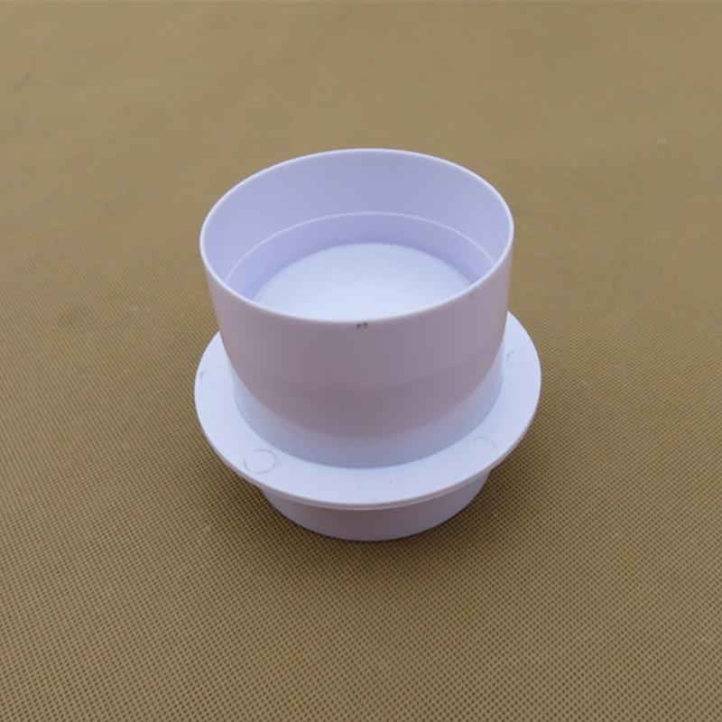 PVC Ventilation Backflow Preventer Valves Ventilation Pipe Round Check Valves Plastic Inline Backdraft Damper Enduring