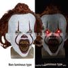 Dostępna Maska Klauna Pennywise 2019 Nakrycie Głowy Cosplay na Halloween Horror