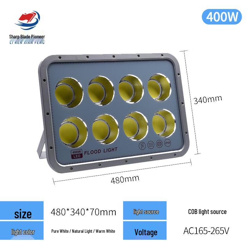 High-Power Outdoor Waterproof LED Floodlight