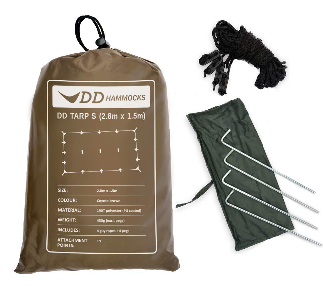 

Гамаки DD Tarp S Оригинальный японский продукт (Койот Браун)