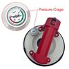 6in 120KG Load Electric Vacuum Suction Cup with Pressure Gauge Heavy Duty Vacuum Lifter for Granite Tile Glass Storage Box Pack