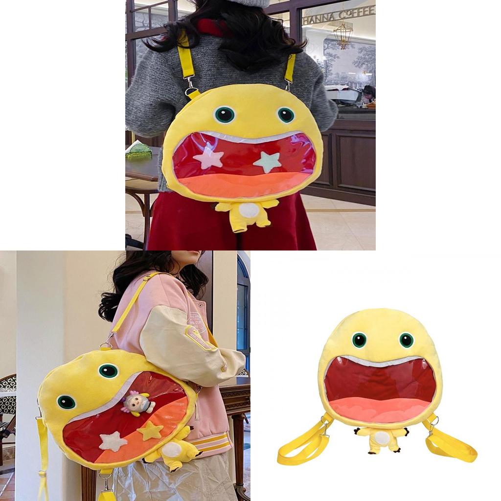Nailong Cute Plush Animal Backpack With Large Capacity For Daily Use
