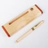 Exquisite Wooden Pen Swirl Design Promotional Gift Box Set for Business & University Awards China