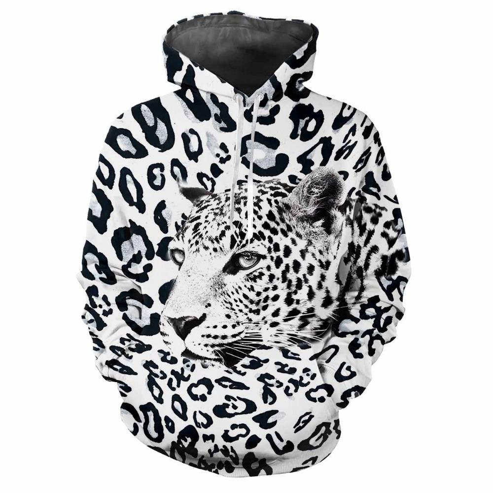 Europäisch Amerikanische Mode Herren Damen Kapuzenpullover Leopardenmuster Pullover Lässiges Sweatshirt Kinder Kapuzenpullover Langarm Kleidung
