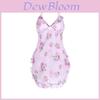 Elegant Summer Sleeveless Silk Satin Nightgown With Backless Design For Women