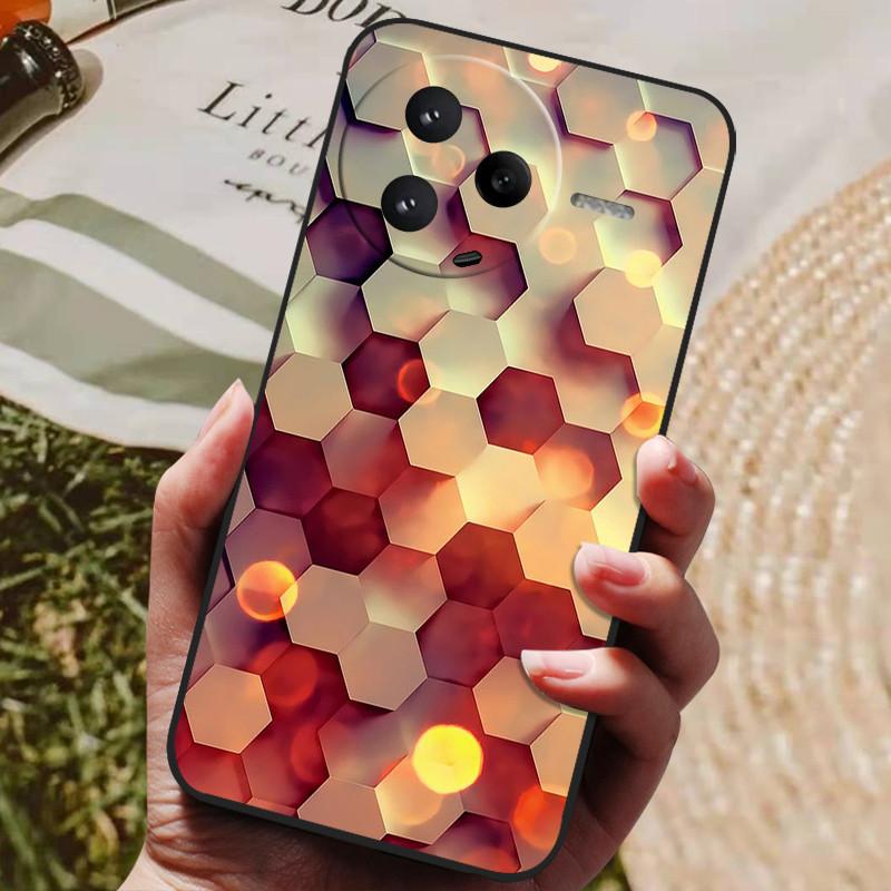 For Xiaomi Poco F7 Pro Case PocoF7 Pro Cover Funda Luxury TPU Shockproof Cartoon Silicone Phone Cover For Poco F7 Pro Coque 6.67