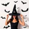 120pcs Halloween Decoration 3d Bat Wall Stickers Decoration Furniture Windows Yard Logo Outdoor Lawn Ghost Party Decor