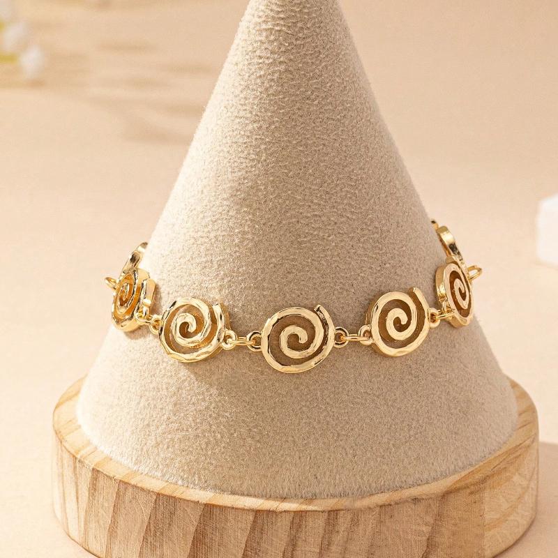 1 Stück Modisches Symbol Einfaches & Elegantes Legierungsarmband für Damen, Geeignet für den Täglichen & Formellen Gebrauch