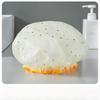 Cuffia da doccia impermeabile per bagno Cuffia per capelli elastica per cappello da bagno addensata per donna Bellezza Parrucchiere Dot Prodotti Accessori per il bagno