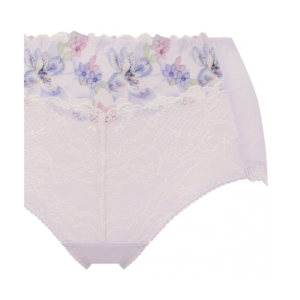 Triumph Angel Magical Firmness M013 Size M Bra, 636, Deep-Fitting Panties, (Light Gray-Purple),