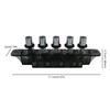 Range Hood Switch Control Board Panel Controller 4A 250VAC 11.1x2x3.7cm