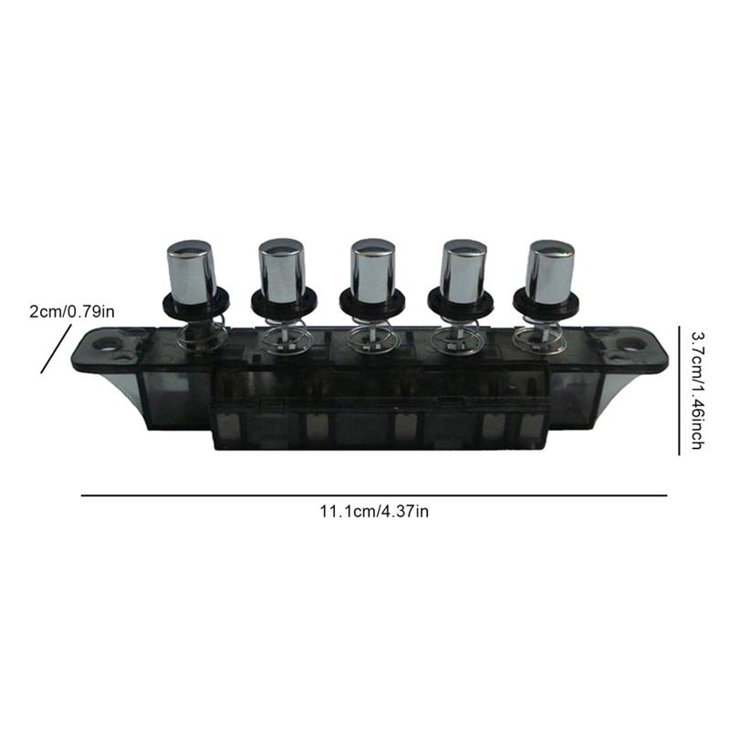 Range Hood Switch Control Board Panel Controller 4A 250VAC 11.1x2x3.7cm