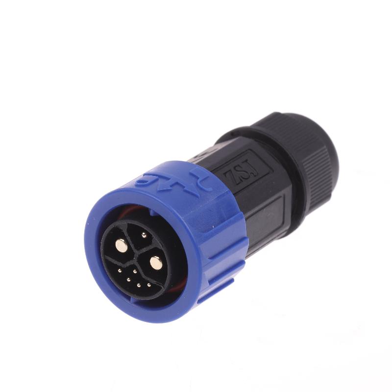 1Pcs 50A Energy Lithium Electric Bicycle Male Female Charging Port M23 2+1+5 Battery Connector Motorcycle Charger Plug Socket