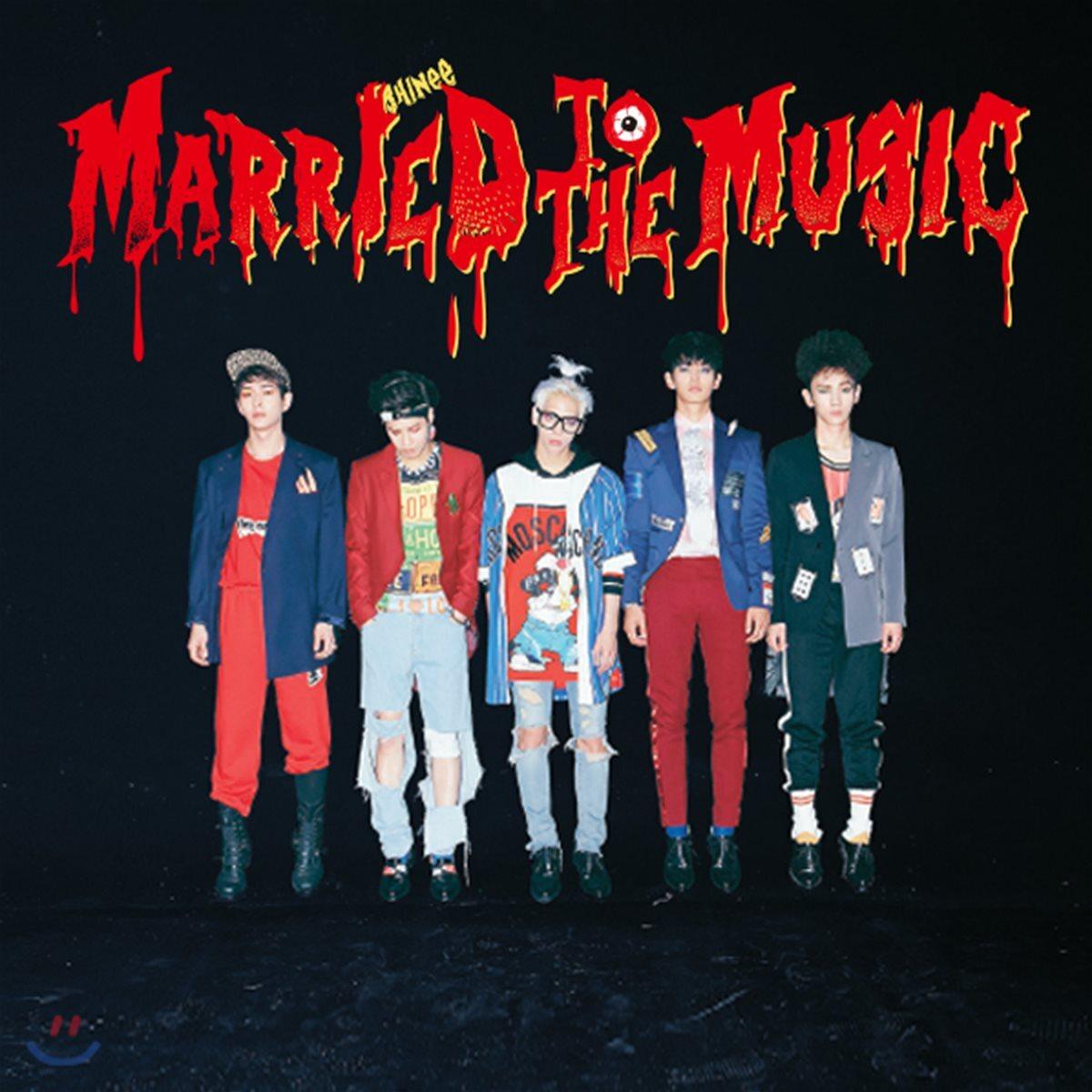 

SHINee 4th Album - Repackage: Married To The Music [Smart Music Album]