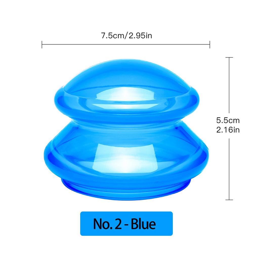 1Pcs Silicone Massage Body Cups Anti Cellulite Suction Cup Chinese Vacuum Cuppings Massager for Face Skin Lifting Body Relaxtion
