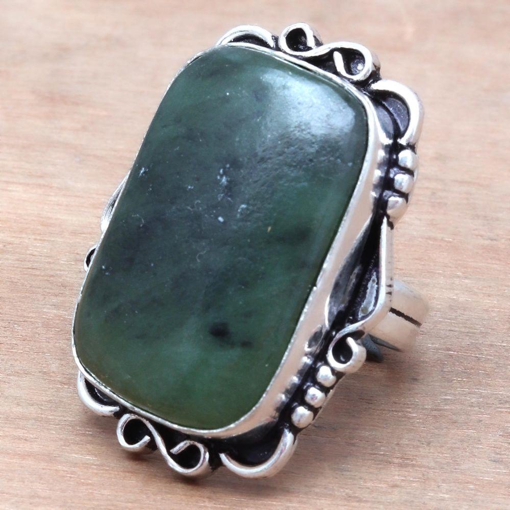 Tiger's Eye Gemstone Handmade Silver Jewelry "8.5"