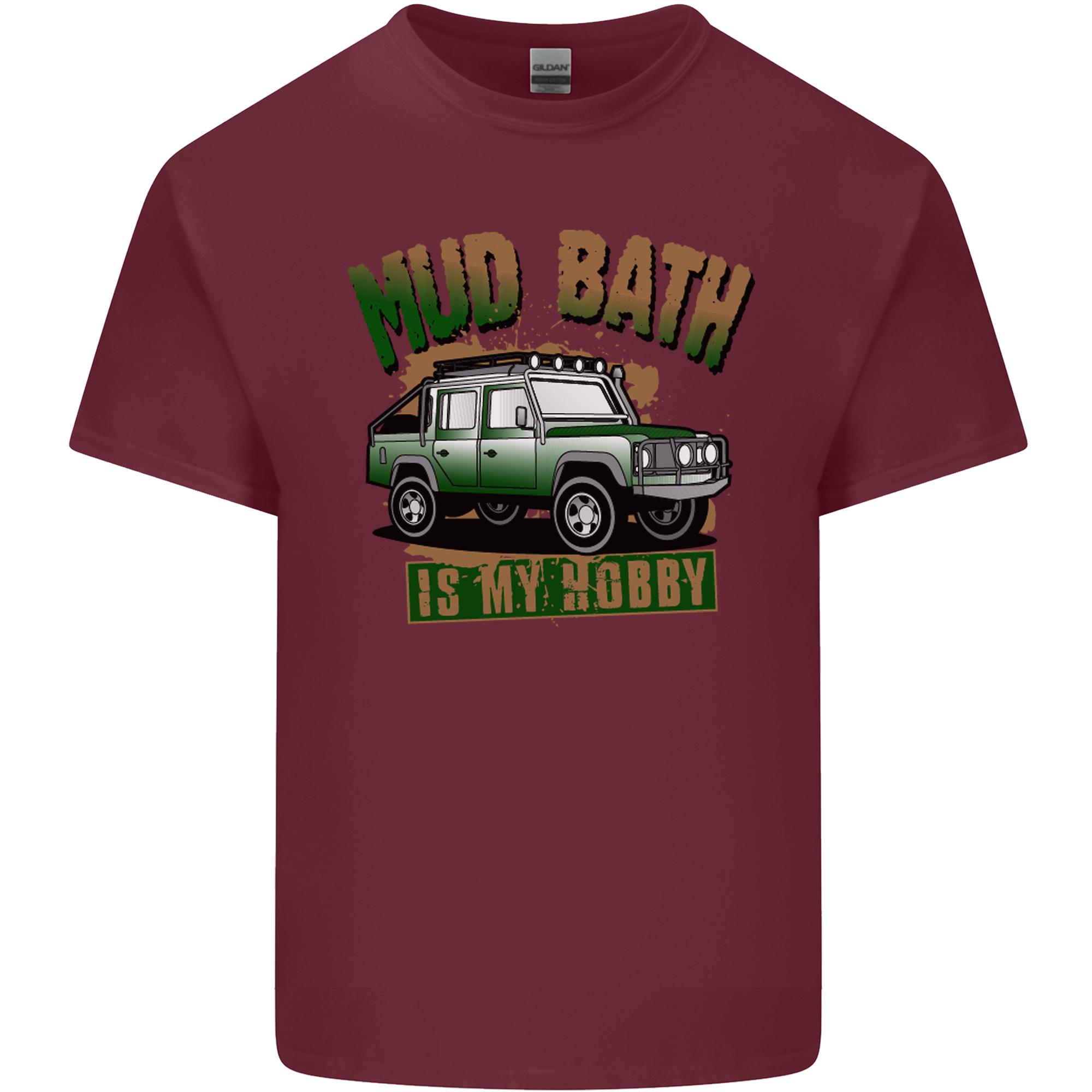 Mud Bath Is My Hobby 4X4 Off Roading Road Unisexs Light Cotton TShirt S