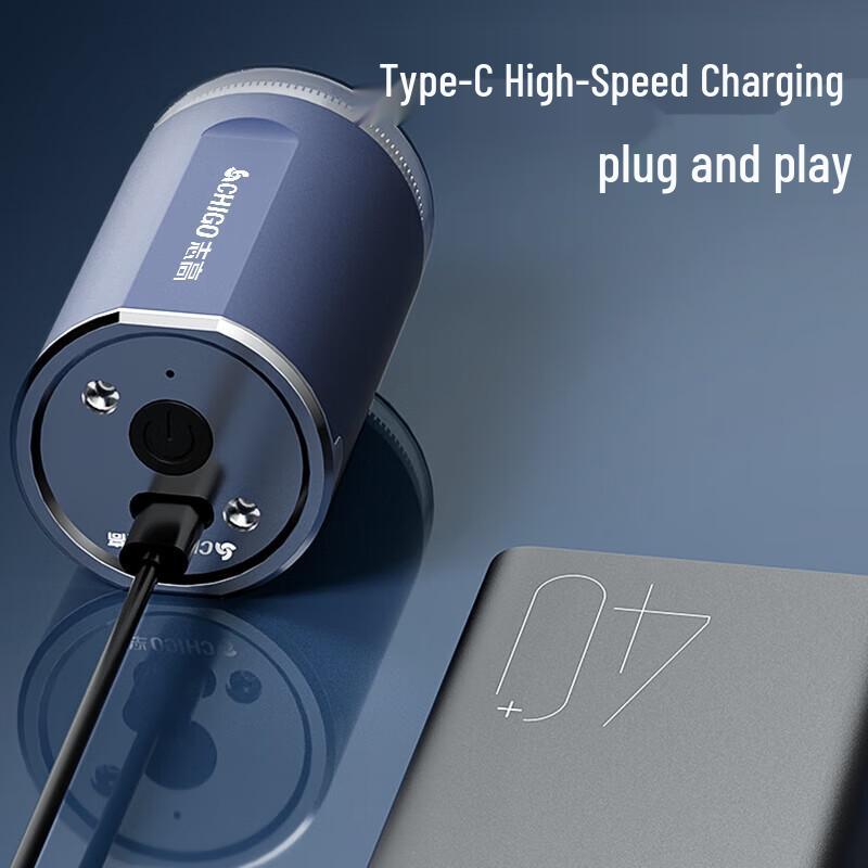 Chigo YZ-378 Mini Portable Electric Wet/Dry Shaver CN plug (adapter included)