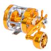 Single Rocker Drum Reel 40L50L60L Double Brake System 2+1BB Jumping Ship Sea Fish Fishing Die-casting Reel Catching Salt Water