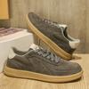 Fashion Suede Leather Mens Oxford Shoes British Style Casual Shoes Classic Tenis Masculino Outdoor Skateboard Footwear Sneakers