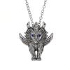 Mountains and Seas Mythical Beast Baize Pendant Necklace Gothic Party Accessories