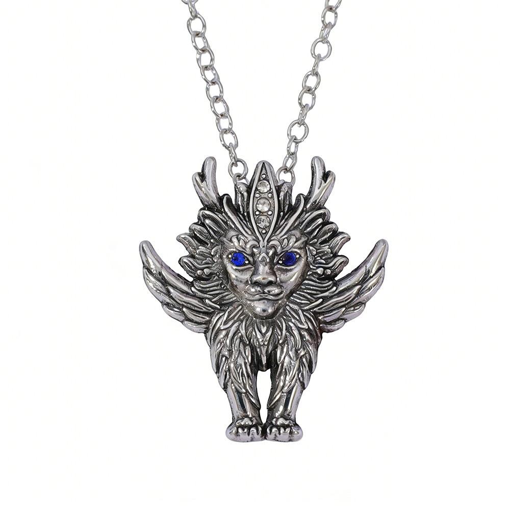 Mountains and Seas Mythical Beast Baize Pendant Necklace Gothic Party Accessories