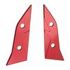 1 Pair Windshield Decorative Block Anodizing Cover Body Strips Part Kit Performance Motorbike for