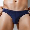 Men's Ice Silk Ultra-Thin Breathable Briefs - Sexy, Transparent Summer Underwear