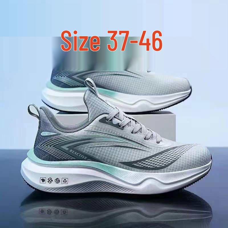 2025 Spring/Summer Flyknit Casual Lightweight Men's Running Shoes with Soft Sole