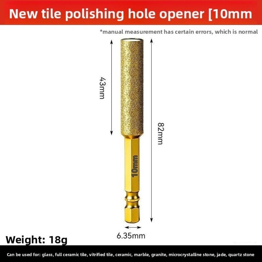 Multifunctional Dry Ceramic Tile Diamond Drill Bit Portable Hole Openers for Drilling and Grinding