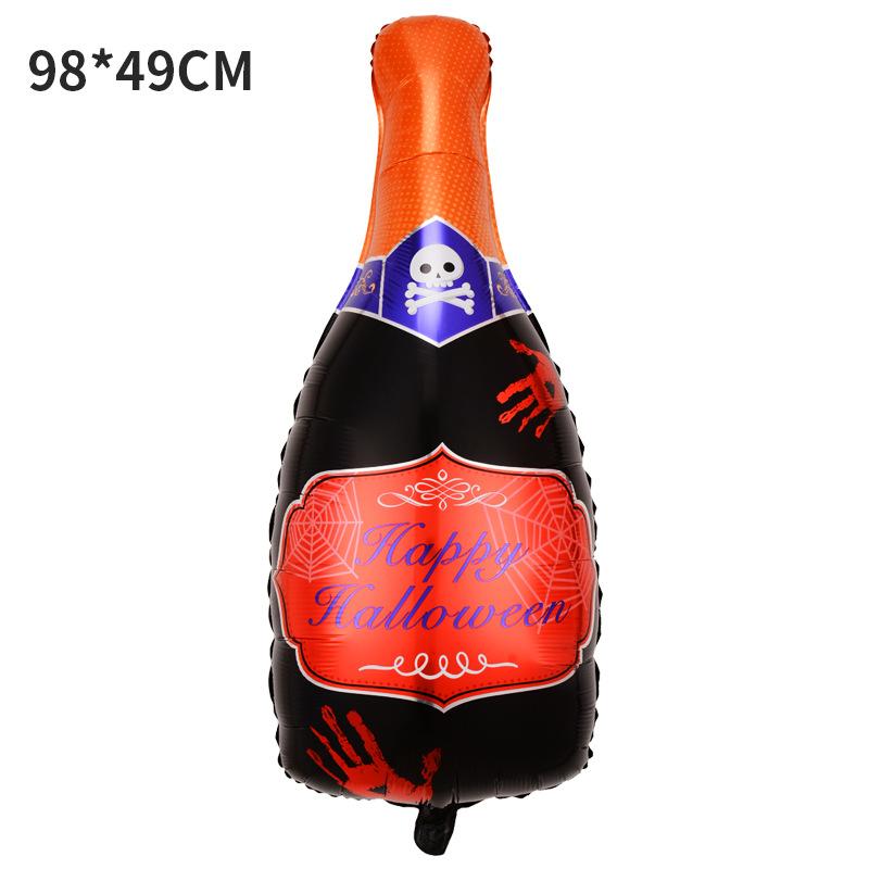 Halloween Party Aluminum Film Balloon Happy Halloween Happyhalloween Atmosphere Arrangement Alien