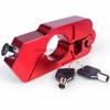 Trava de guidão de motocicleta CNC Trava de motor antirroubo Travas de segurança para motocicleta Scooter Bicicleta de terra Motocross Rua