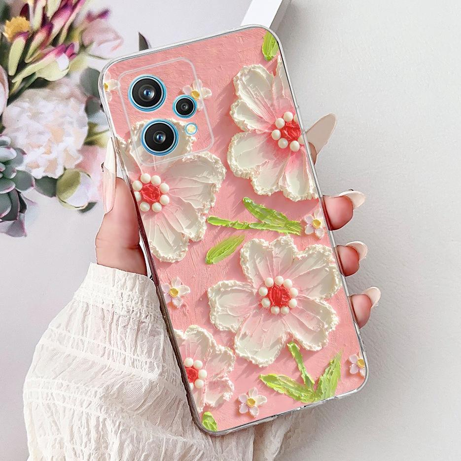 For Realme 9 Pro Plus Case RMX3392 Luxury Fashion Painted Cover Soft Slim Phone Case For Realme 9 Pro Realme9 Pro+ Fundas Bumper