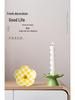 Creative Romantic Ceramic Candlestick for Fresh Desktop Decoration