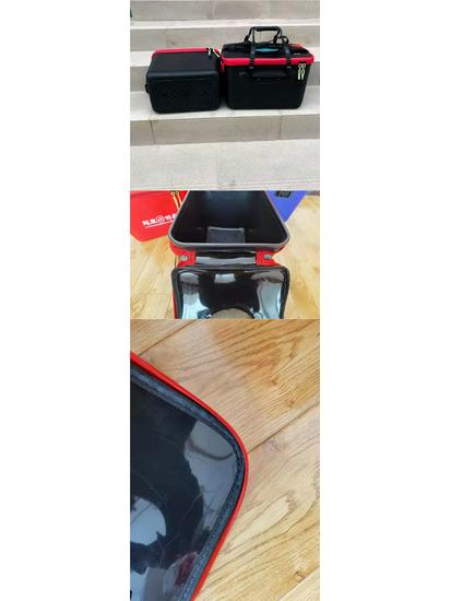 Multifunktionaler faltbarer Fischereieimer mit integriertem Design zum Schutz von Lebendfischen