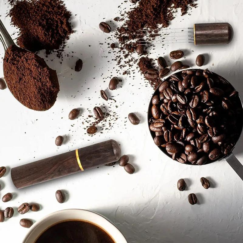 Dispensers Stainless Steel Coffee Tampers Espresso Ground Mixers Levelers WDT Tools Cafe Stirrers Barista Accessories