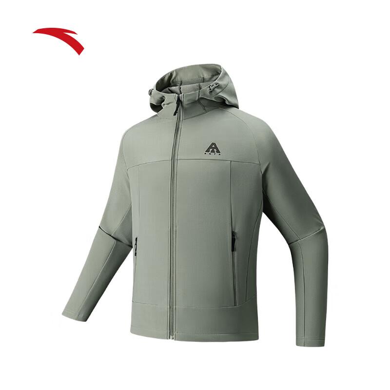 Anta Men's Lin Xiaojun Hooded Triple-Proof Softshell Jacket