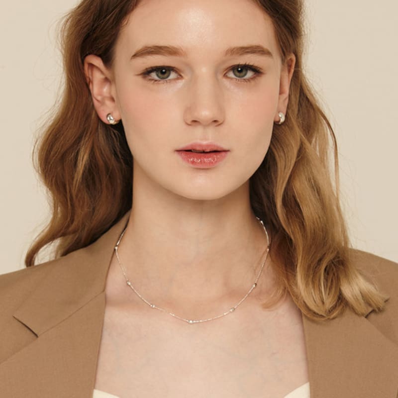 Murmur [925silver]Twinkle Bean Necklace