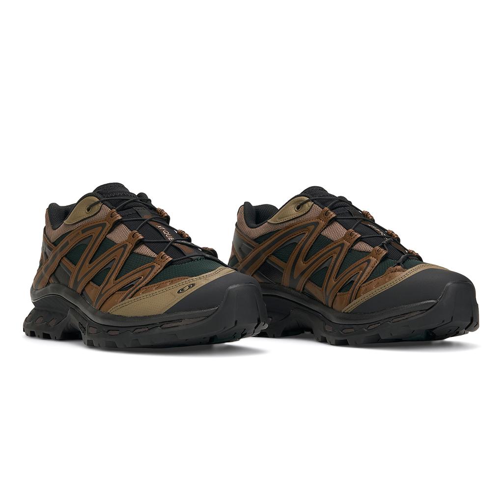 SALOMON Xt-Quest Classic Functional Retro Casual Shock Absorbing Durable Low-Top Outdoor Shoes Unisex Shoes Black 491717