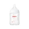 PIGEON Biberon per l'allattamento 160ml da 0 mesi in su Realizzato in vetro resistente al calore che si raffredda rapidamente Resistente ai graffi e igienico