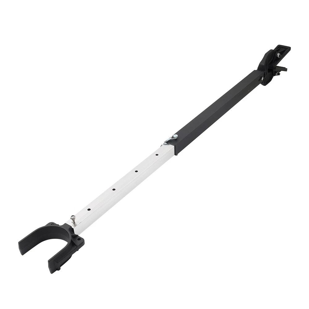 Boat Motor Transom Saver Support Adjustable Length 23 to 35 Inches Heavy Duty Aluminum Composite Head for Trailers