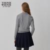 Teenie Weenie Bear Women's Polo Collar Knit Cardigan