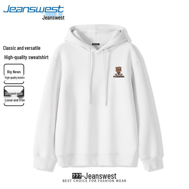 Jeanswest Men's Box Character Print Hoodie