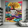 Grand Theft Auto V Urban Chaos Bedding 1 Duvet Cover 2 Pillowcase Without Core Soft And Comfortable Bedding Set Christmas Birthday Gift