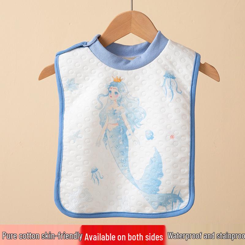

Waterproof Multi-functional Baby Bib for Face Washing and Mealtime